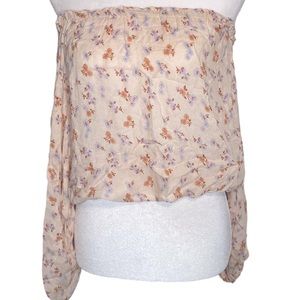 Floral Off-the-Shoulder Top
